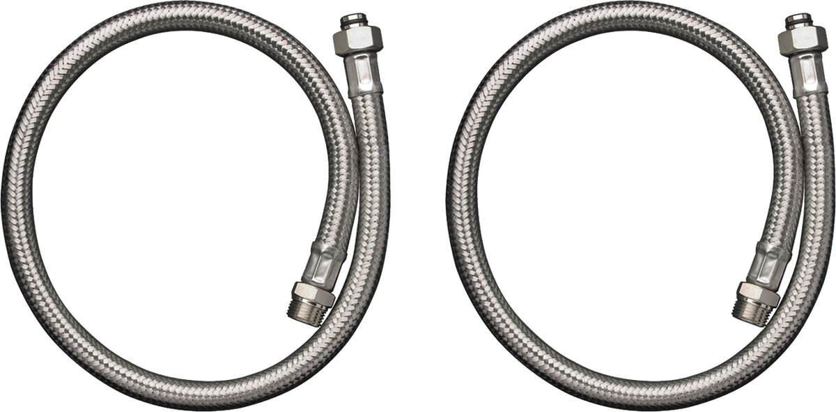HANSGROHE Anschlussschlauchset für 2-Loch Wannenrandarmatur mit Thermostat #96387000