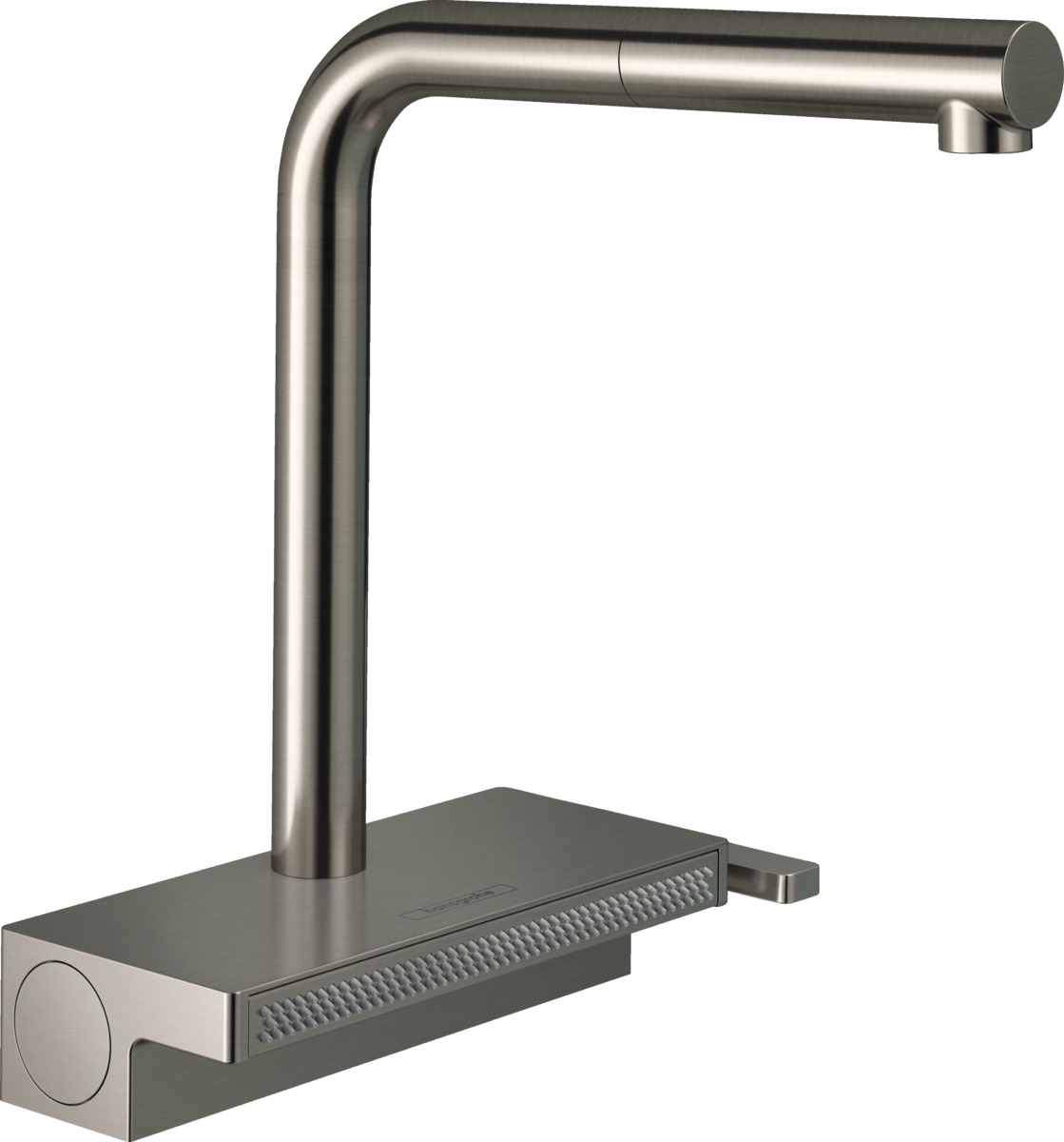 HANSGROHE Aquno Select M81 Einhebel-Küchenmischer 250, Ausziehauslauf, 2jet, sBox #73830800 - Edelstahl Finish