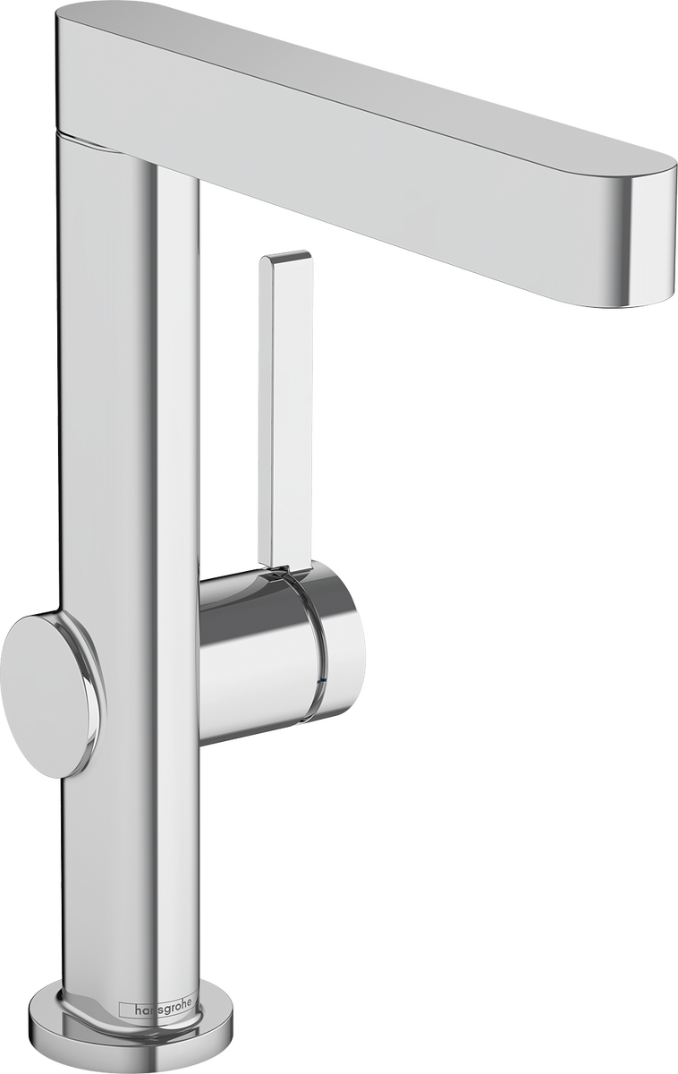 HANSGROHE Finoris Einhebel-Waschtischmischer 230 mit Schwenkauslauf und Push-Open Ablaufgarnitur #76060000 - Chrom