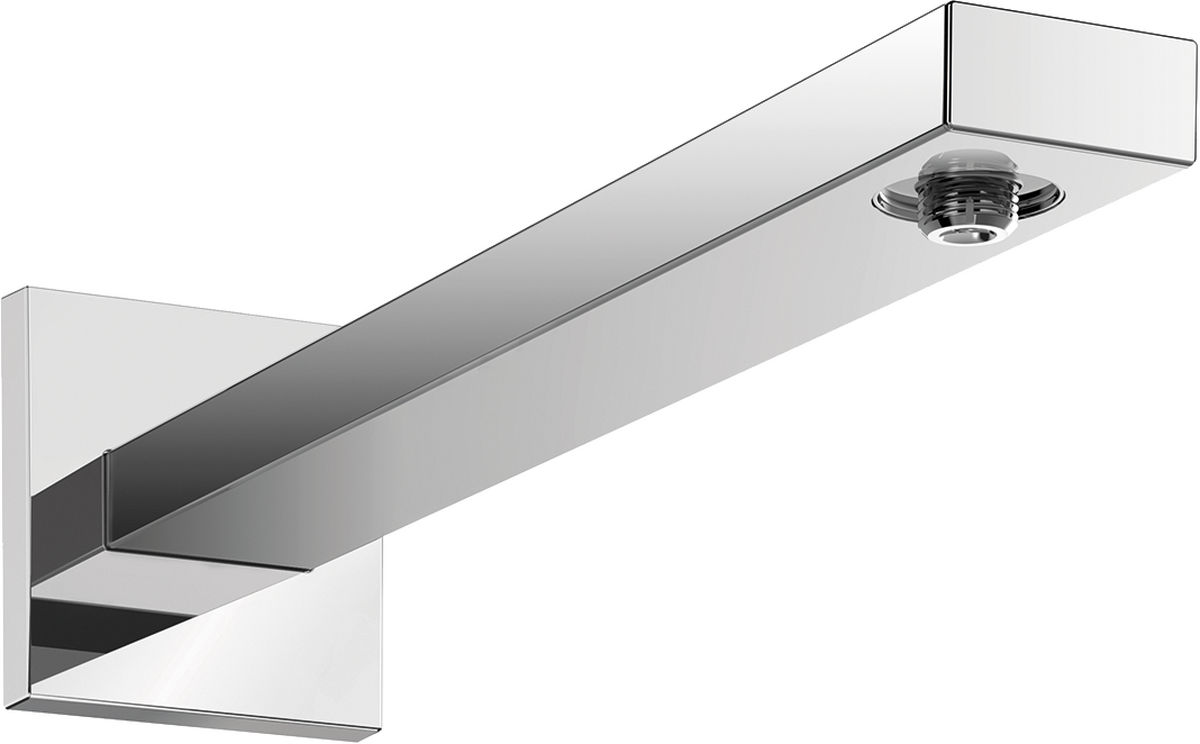 HANSGROHE Brausearm E 39 cm mit rechteckigem Schaft #27694000 - Chrom