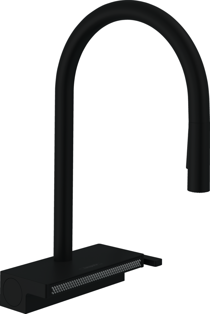 HANSGROHE Aquno Select M81 Einhebel-Küchenmischer 170, Ausziehbrause, 3jet #73837670 - Mattschwarz