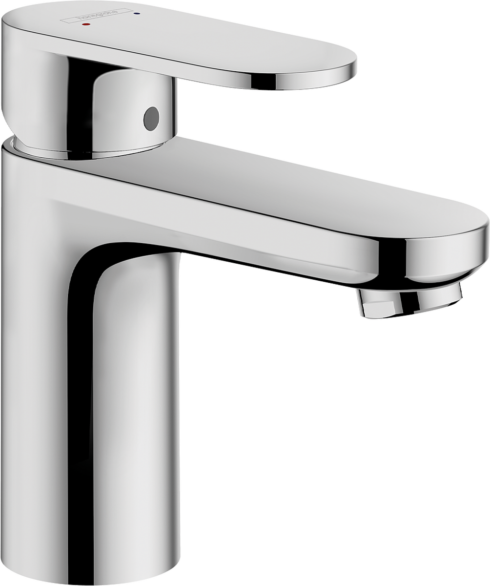 HANSGROHE Vernis Blend Einhebel-Waschtischmischer 100 mit Zugstangen-Ablaufgarnitur #71551000 - Chrom
