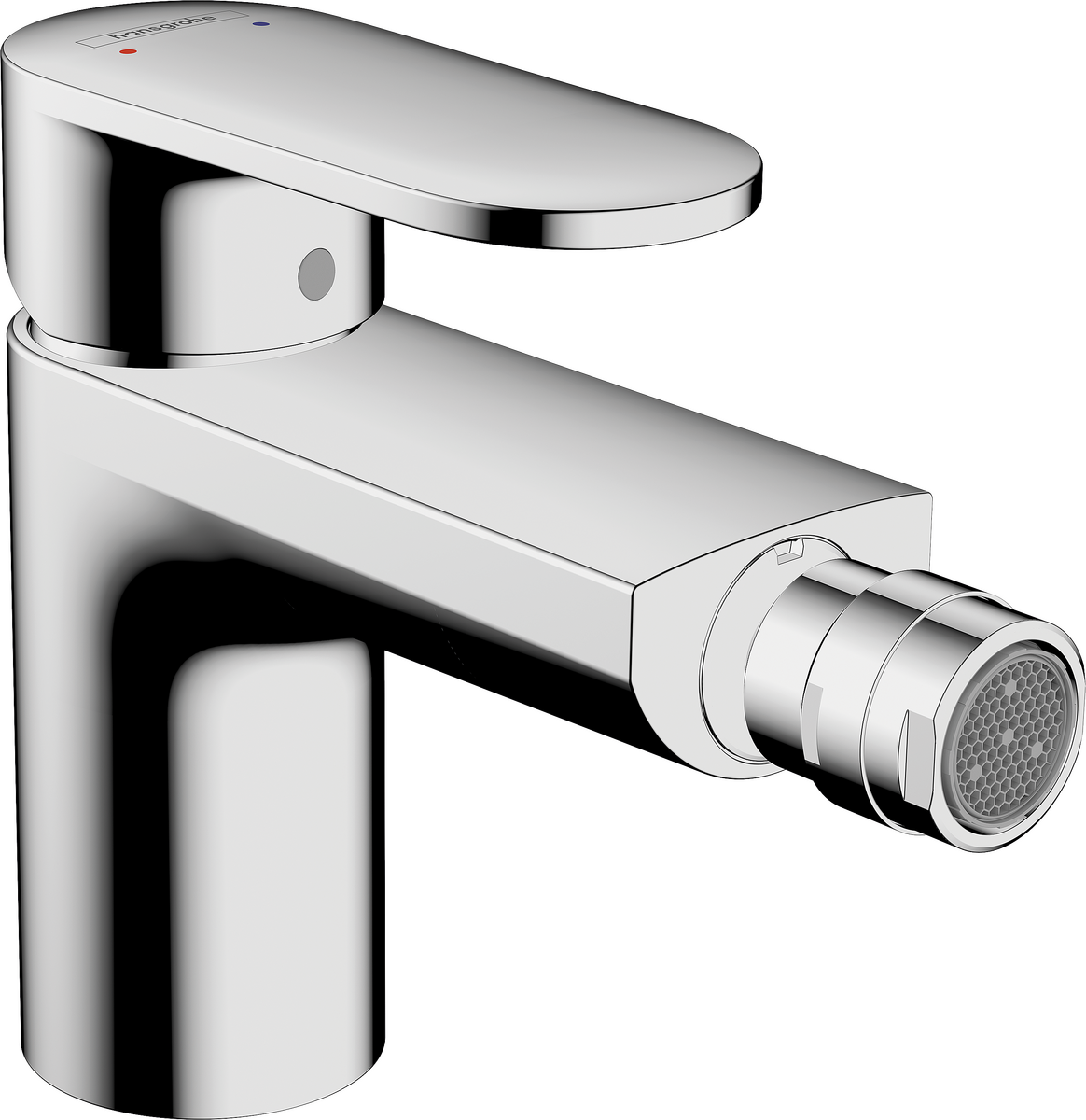 HANSGROHE Vernis Blend Einhebel-Bidetmischer mit Zugstangen-Ablaufgarnitur #71210000 - Chrom