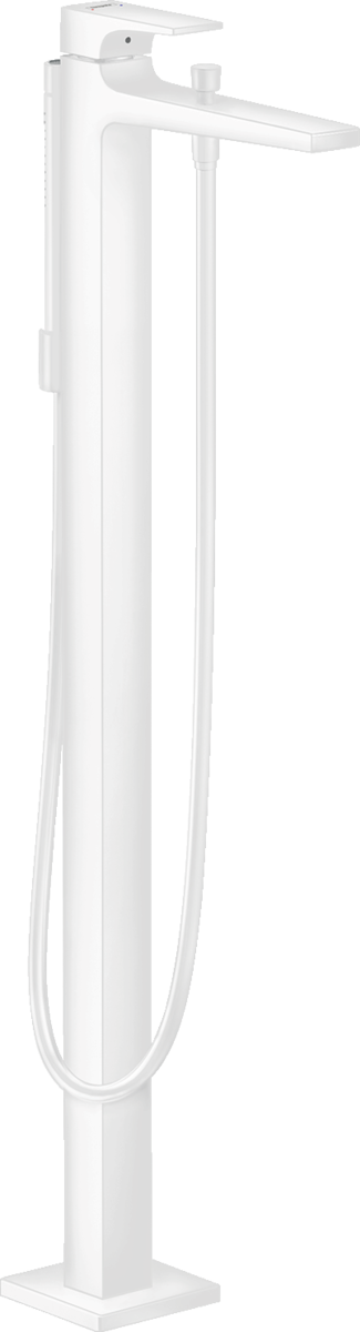 HANSGROHE Metropol Einhebel-Wannenmischer bodenstehend mit Hebelgriff #32532700 - Mattweiß