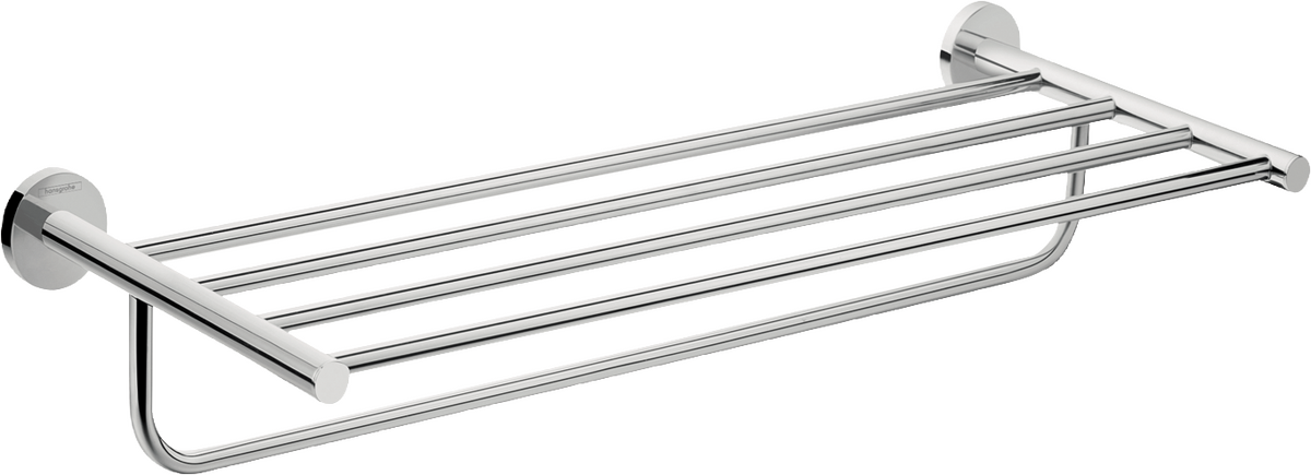 HANSGROHE Logis Universal Handtuchablage mit Handtuchhalter #41720000 - Chrom