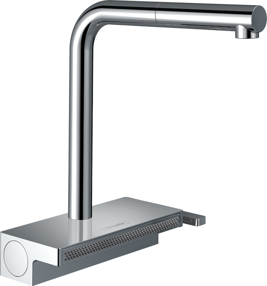 HANSGROHE Aquno Select M81 Einhebel-Küchenmischer 250, Ausziehauslauf, 2jet, sBox #73830000 - Chrom