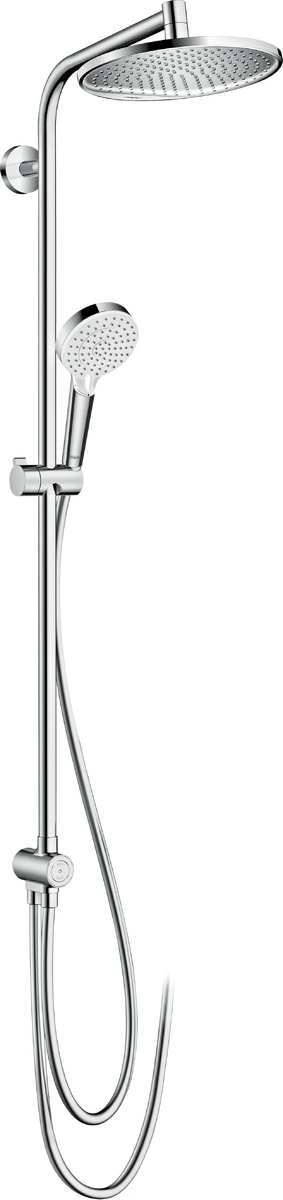 HANSGROHE Crometta S Showerpipe 240 1jet EcoSmart Reno #27270000 - Chrom