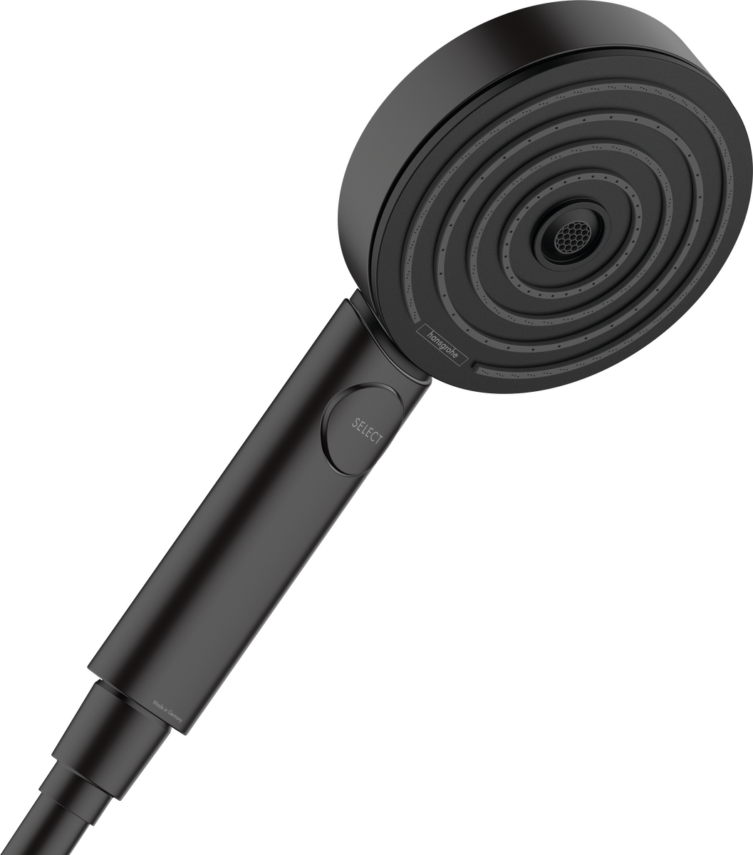 HANSGROHE Pulsify Select S Handbrause 105 3jet Activation #24100670 - Mattschwarz