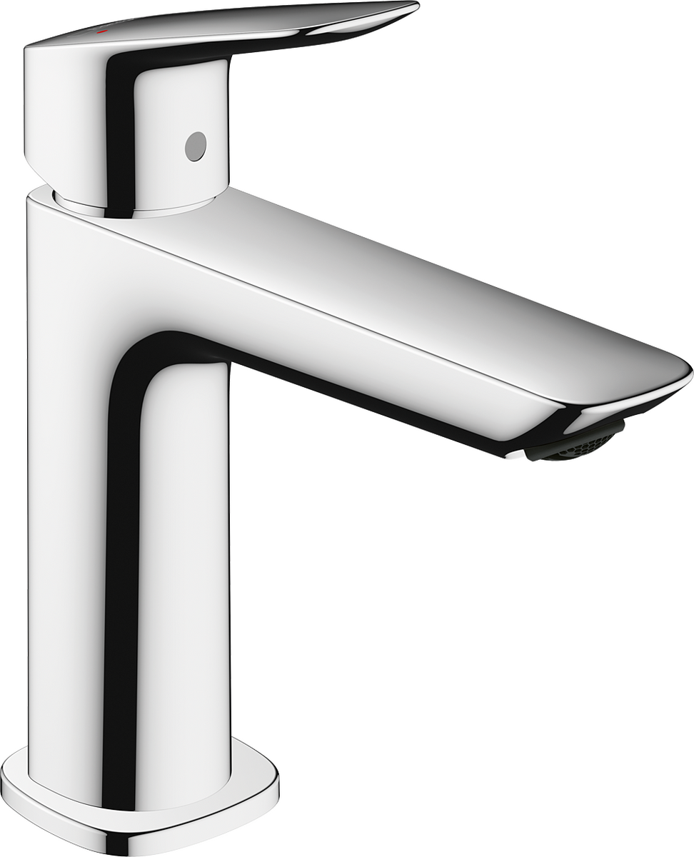 HANSGROHE Logis Einhebel-Waschtischmischer 110 Fine mit Zugstangen-Ablaufgarnitur #71251000 - Chrom