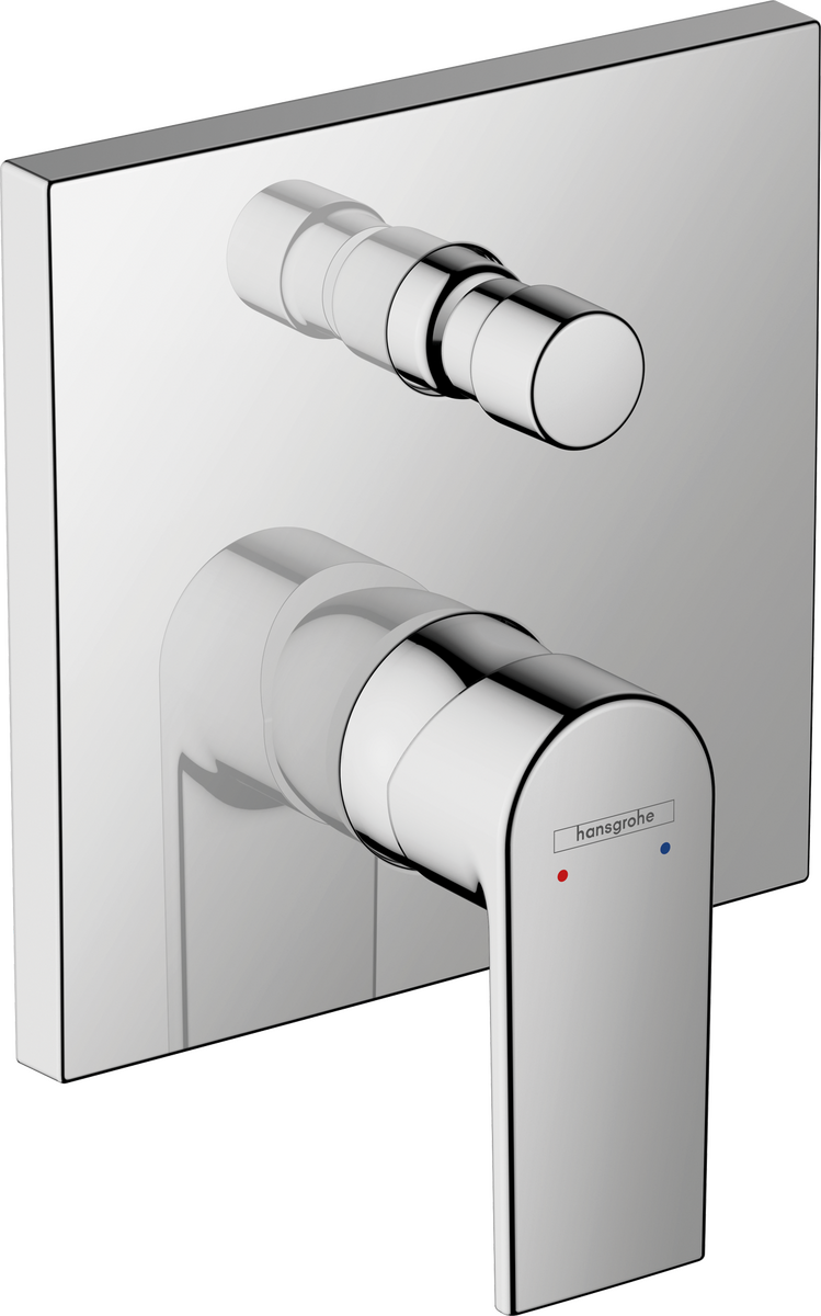 HANSGROHE Vernis Shape Einhebel-Wannenmischer Unterputz für iBox universal #71468000 - Chrom