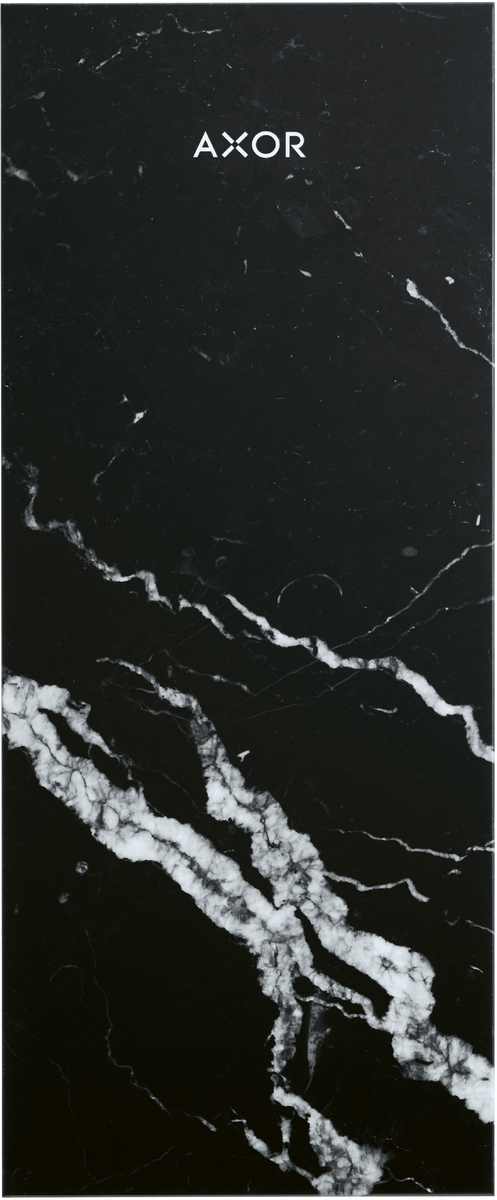 HANSGROHE AXOR MyEdition Platte 200 Marmor Nero Marquina #47913000 - Marmor Nero Marquina