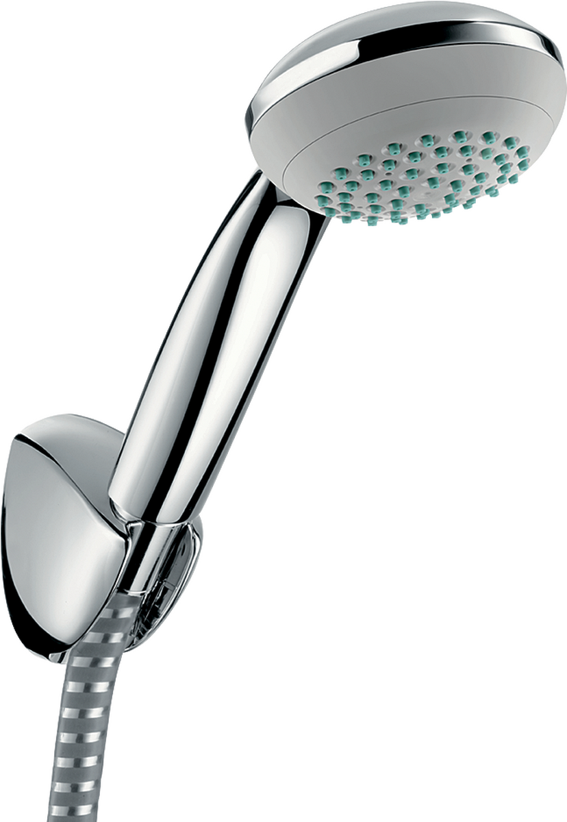 HANSGROHE Crometta 85 Brausehalterset Mono mit Brauseschlauch 160 cm #27577000 - Chrom
