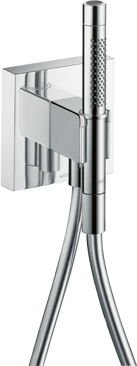 HANSGROHE AXOR Starck Portereinheit 120/120 mit Stabhandbrause 2jet und Brauseschlauch #12626000 - Chrom