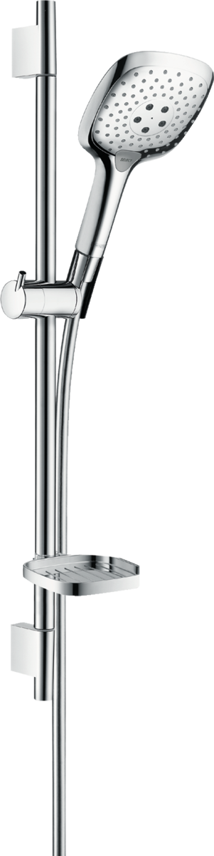 HANSGROHE Raindance Select E Brauseset 150 3jet mit Brausestange 65 cm und Seifenschale #27856000 - Chrom
