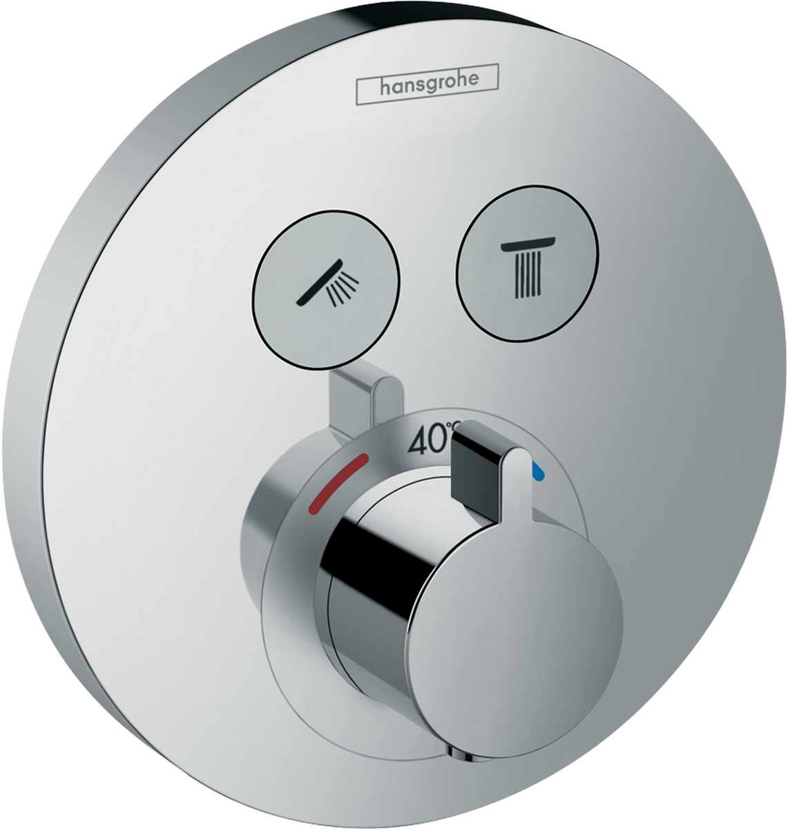 HANSGROHE ShowerSelect S Thermostat Unterputz für 2 Verbraucher #15743000