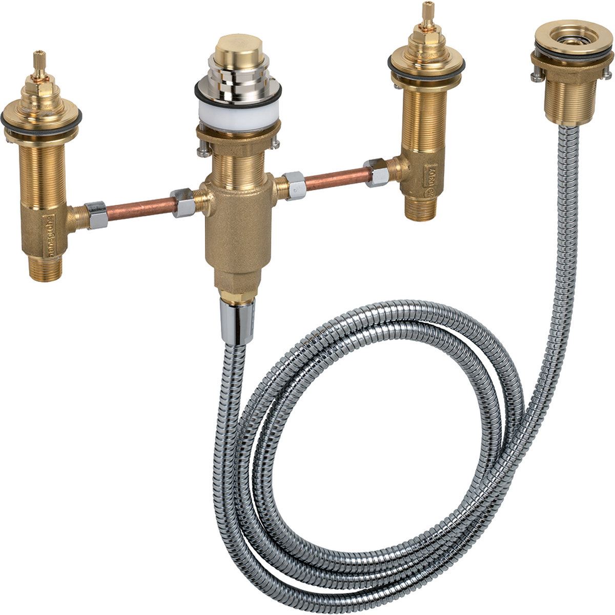HANSGROHE Grundkörper für 4-Loch Wannenrandarmatur #13244180
