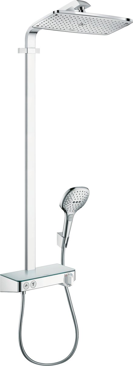 HANSGROHE Raindance E Showerpipe 360 1jet mit ShowerTablet Select 300 #27288000 - Chrom