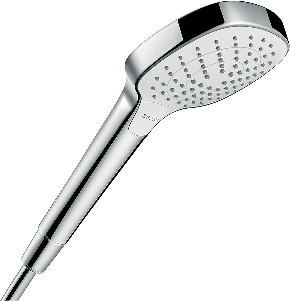 HANSGROHE Croma Select E Handbrause 110 Vario EcoSmart #26813400 - Weiß/Chrom