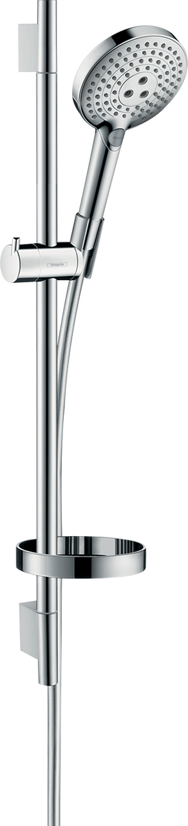 HANSGROHE Raindance Select S Brauseset 120 3jet mit Brausestange 65 cm und Seifenschale #26630000 - Chrom