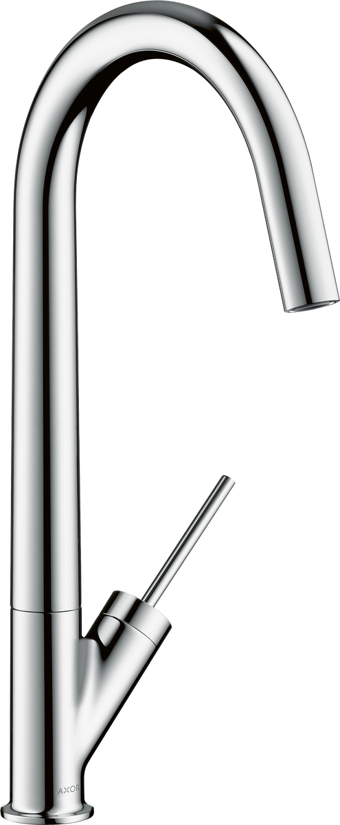 HANSGROHE AXOR Starck Einhebel-Küchenmischer 300 mit Schwenkauslauf #10822000 - Chrom