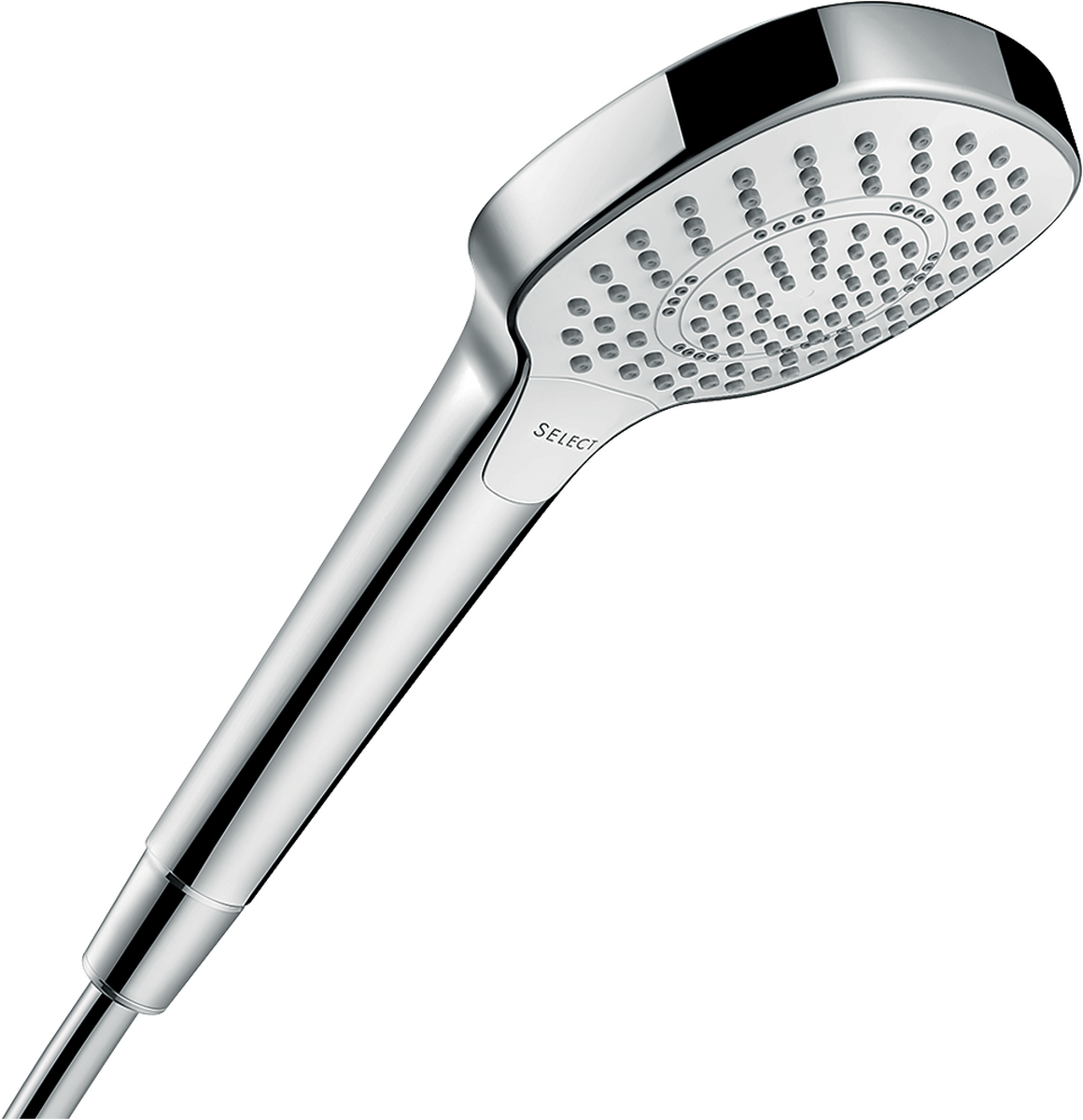 HANSGROHE Croma Select E Handbrause 110 Multi EcoSmart #26811400 - Weiß/Chrom