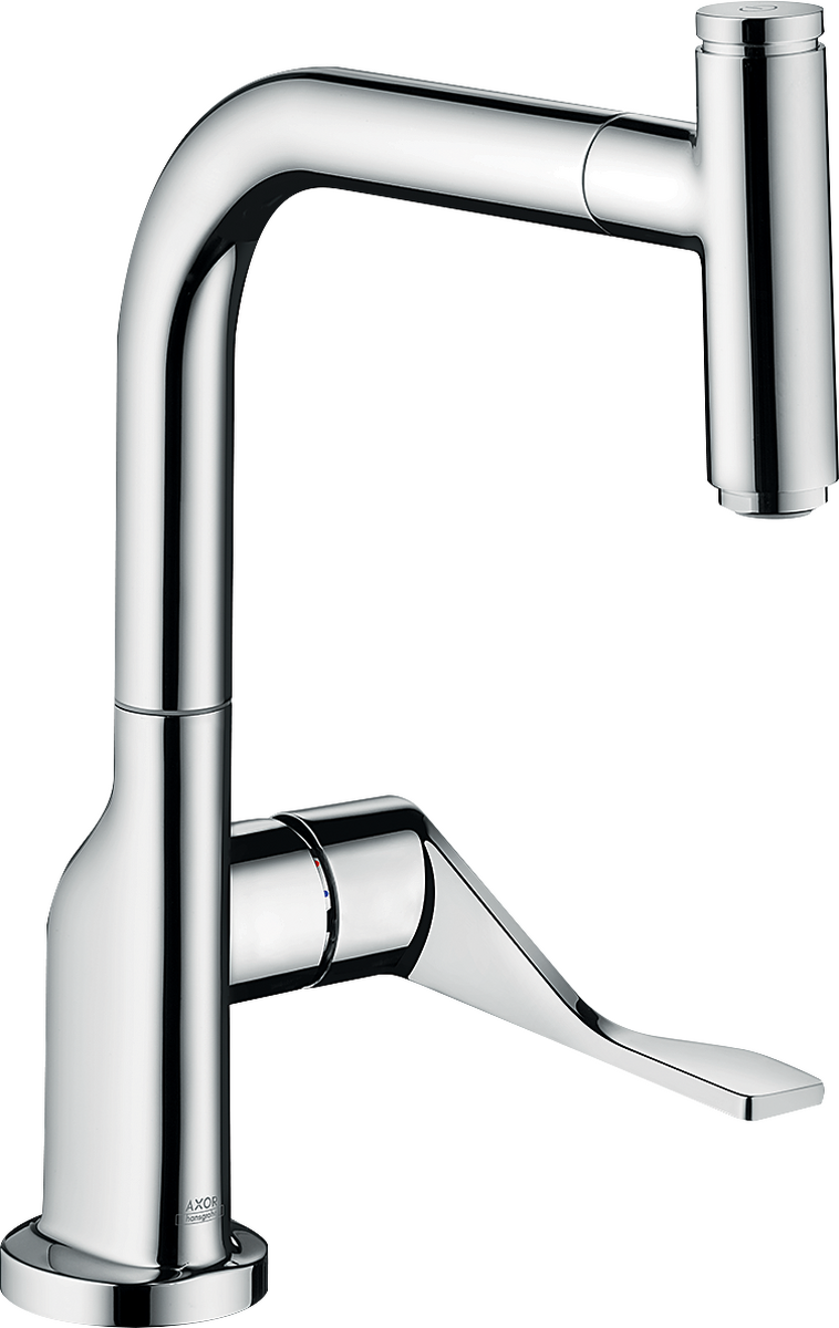 HANSGROHE AXOR Citterio Einhebel-Küchenmischer Select 230 mit Ausziehauslauf #39861000 - Chrom
