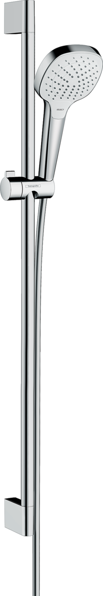 HANSGROHE Croma Select E Brauseset 110 Vario EcoSmart mit Brausestange 90 cm #26593400 - Weiß/Chrom