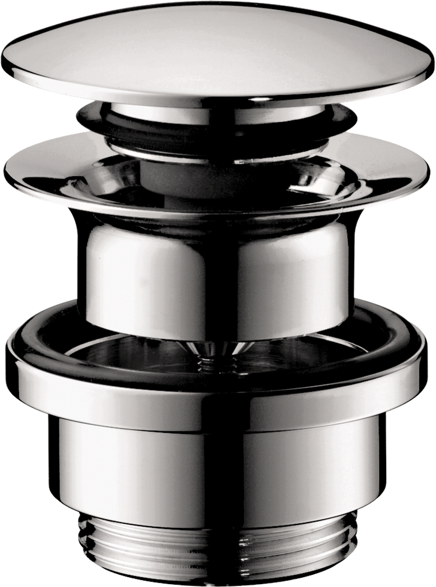 HANSGROHE Ablaufgarnitur Push-Open für Waschtisch- und Bidetmischer #50100000 - Chrom