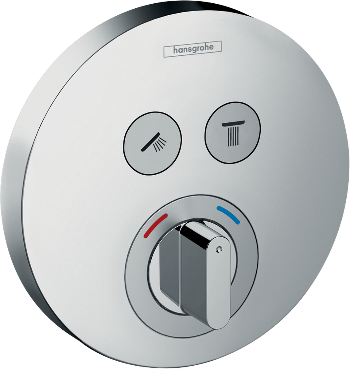 HANSGROHE ShowerSelect S Mischer Unterputz für 2 Verbraucher #15748000