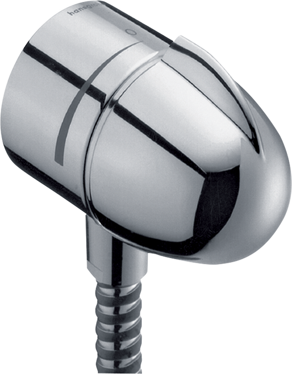 HANSGROHE FixFit Wandanschluss E Stop mit Rückflussverhinderer und Absperrventil #27452000