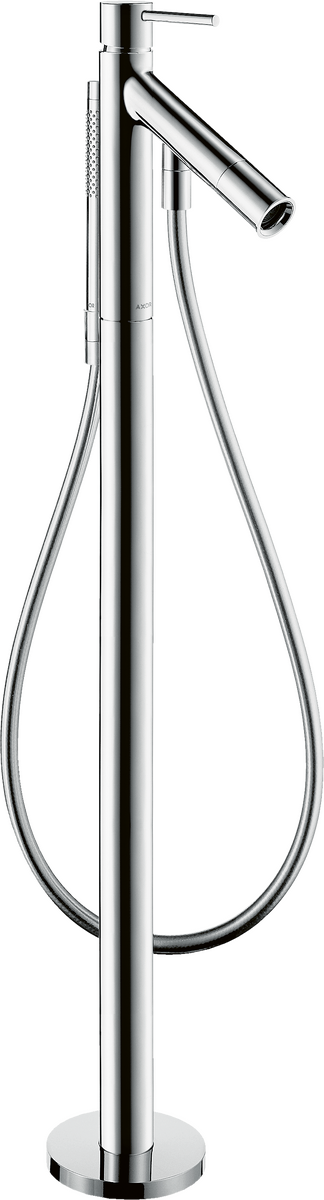 HANSGROHE AXOR Starck Einhebel-Wannenmischer bodenstehend mit Pingriff #10456000 - Chrom