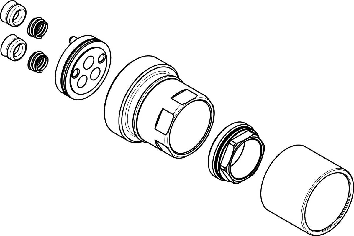 HANSGROHE Umrüstset #95763000 - Chrom