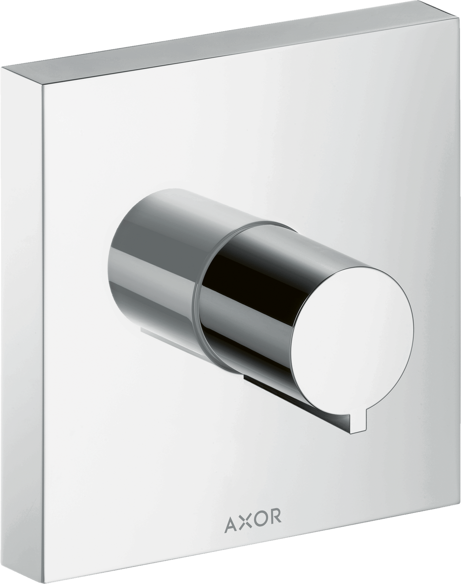 HANSGROHE AXOR ShowerSolutions Absperrventil 120/120 Unterputz eckig #10972000 - Chrom