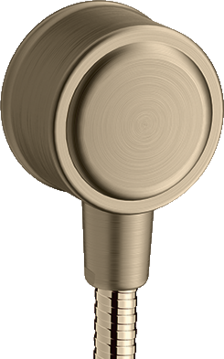 HANSGROHE AXOR Montreux Wandanschluss mit Rückflussverhinderer #16884820 - Brushed Nickel