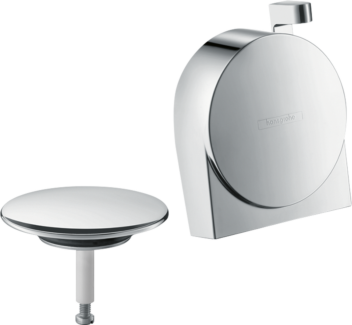 HANSGROHE Exafill S Fertigset Wanneneinlauf, Ablauf- und Überlaufgarnitur #58117000 - Chrom