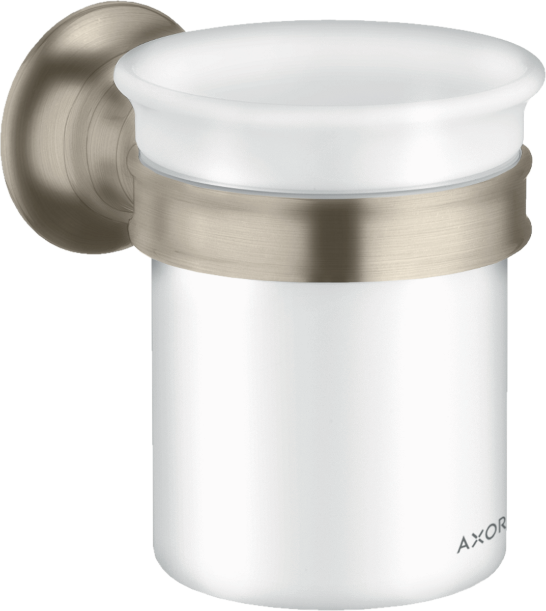 HANSGROHE AXOR Montreux Zahnputzbecher #42134820 - Brushed Nickel
