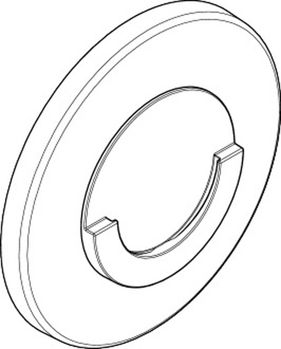 HANSGROHE Rosette #95346000 - Chrom