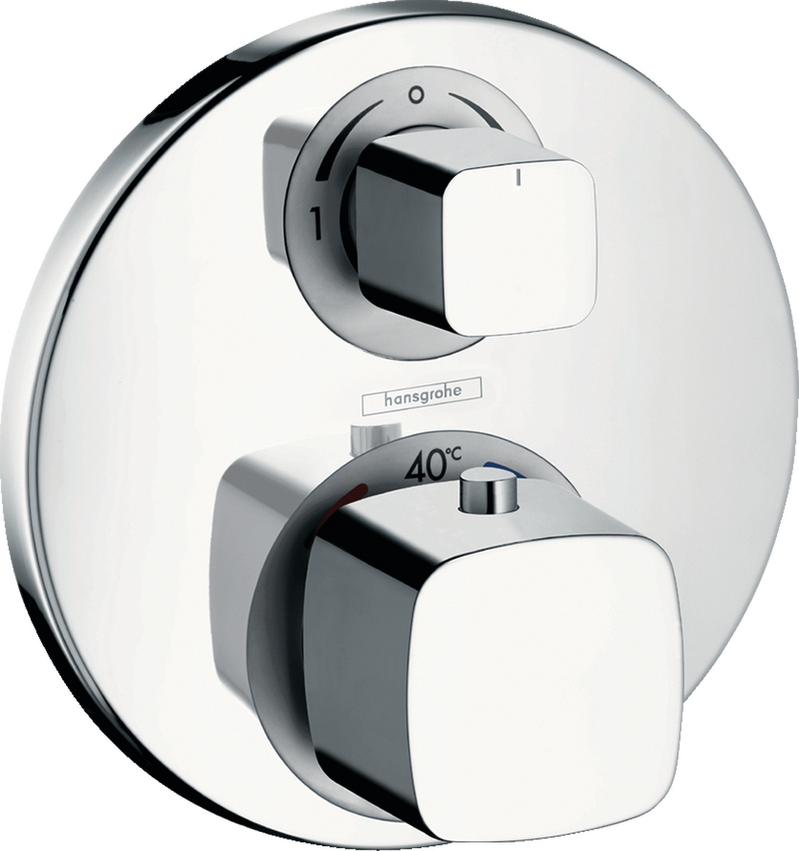 HANSGROHE Metris Ecostat E Thermostat Unterputz mit Ab- und Umstellventil #31573000