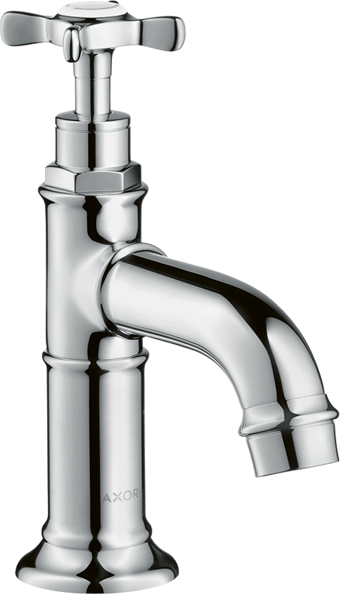 HANSGROHE AXOR Montreux Standventil 50 mit Kreuzgriff ohne Ablaufgarnitur #16530000 - Chrom