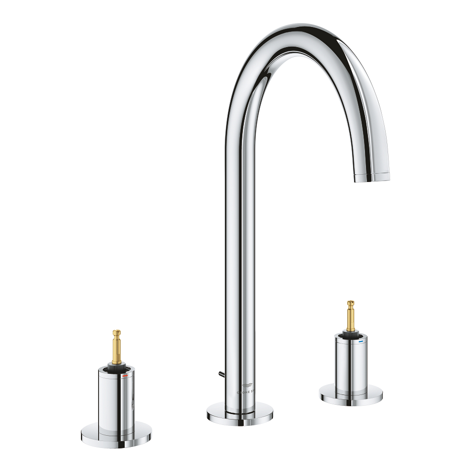 GROHE Atrio Private Collection 3-Loch Waschtischbatterie, 1/2″ L-Size #20593000 - chrom