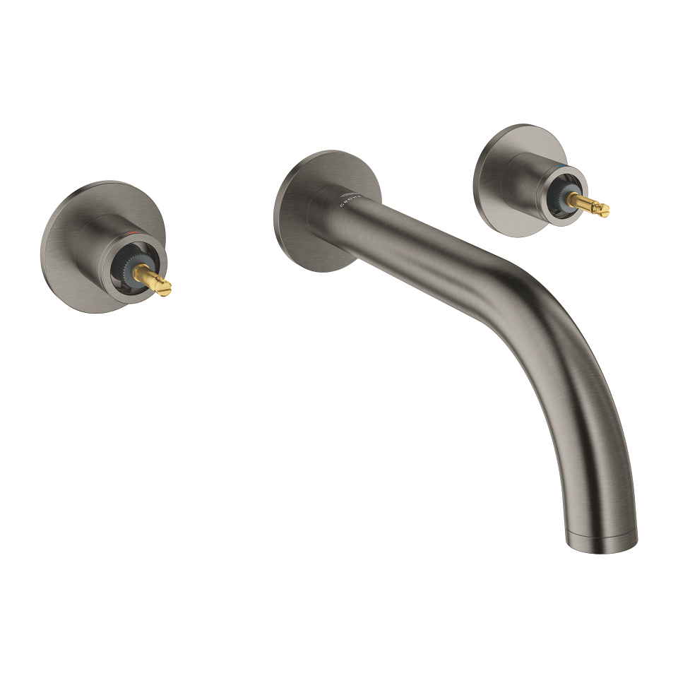 GROHE Atrio Private Collection 3-Loch-Waschtischbatterie, 1/2″ #20587AL0 - hard graphite gebürstet