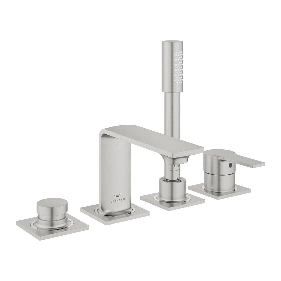 GROHE Allure 4-Loch-Einhand-Wannenkombination #19316DC1 - supersteel