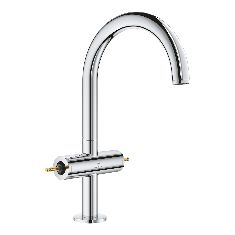 GROHE Atrio Private Collection Waschtisch-Einlochbatterie, 1/2″ L-Size #21134000 - chrom