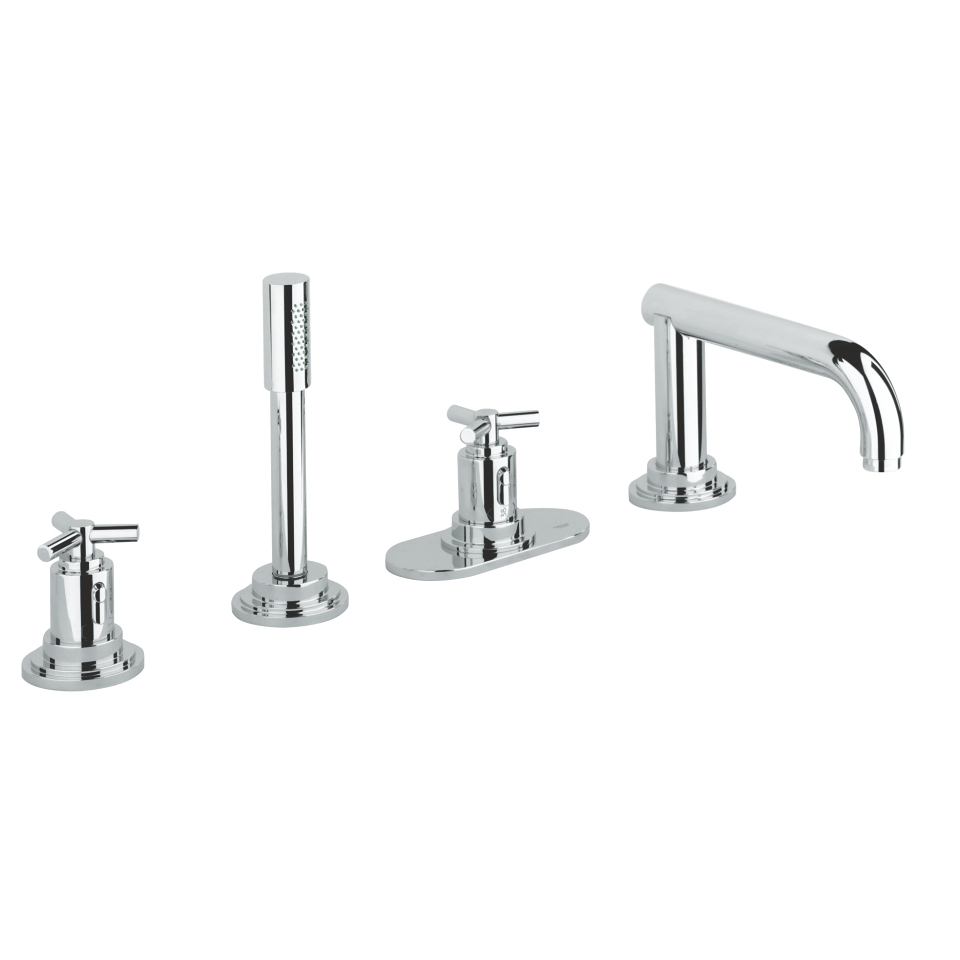 GROHE Atrio 4-Loch-Wannen-Kombination #19141000 - chrom
