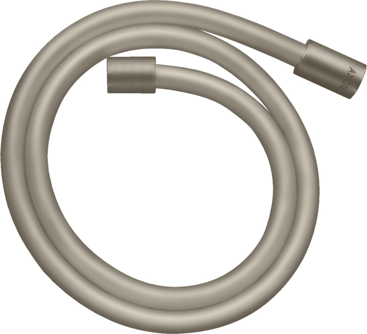 HANSGROHE AXOR Starck Metalleffekt Brauseschlauch 1,60 m mit zylindrischen Muttern Edelstahl Optic 28286800