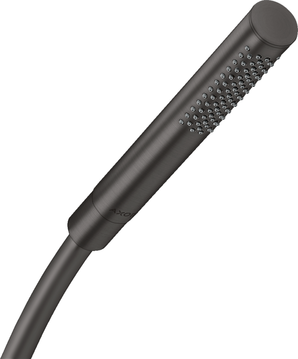 HANSGROHE AXOR Starck Stabhandbrause 1jet EcoSmart Brushed Black Chrome 10531340