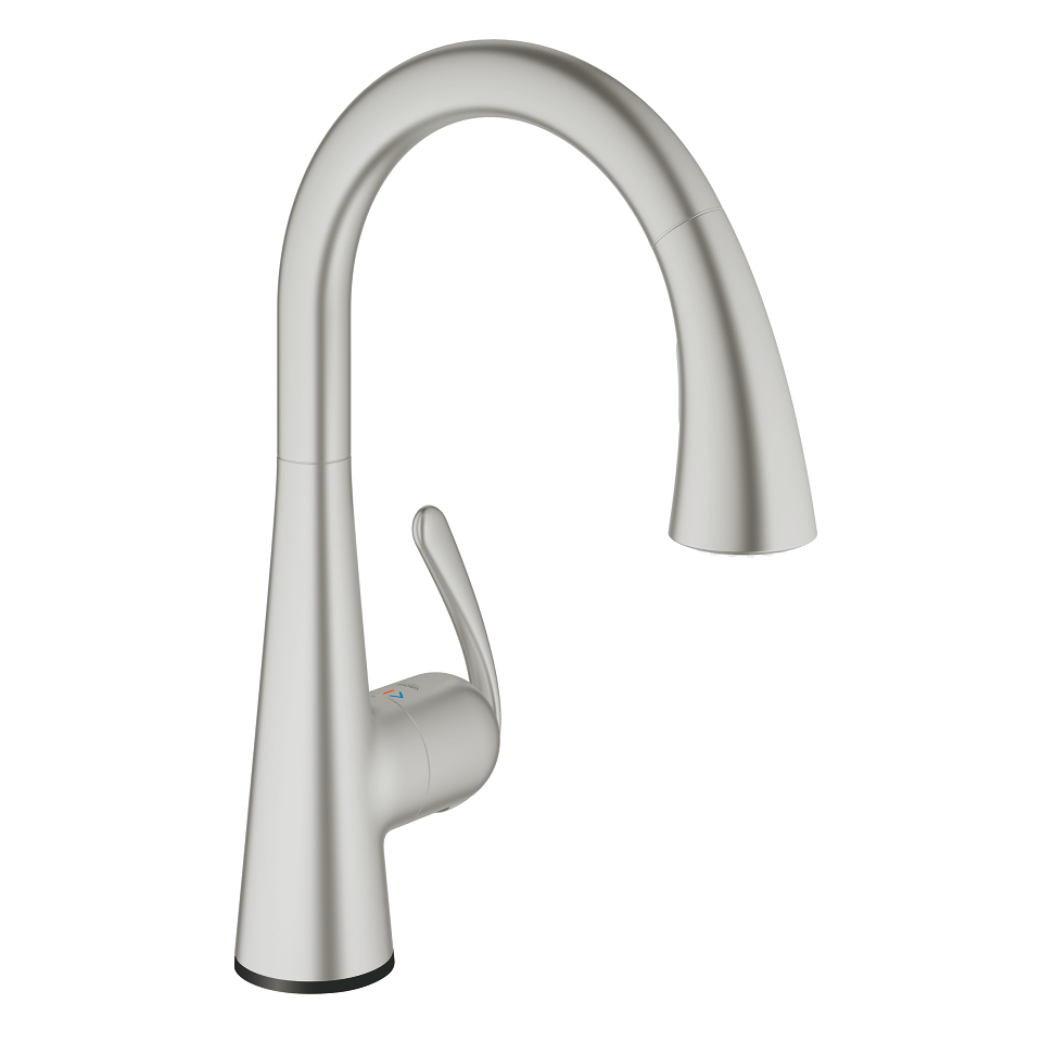 GROHE Zedra Touch Elektronische Einhand-Spültischbatterie, 1/2″ #30219DC1 - supersteel