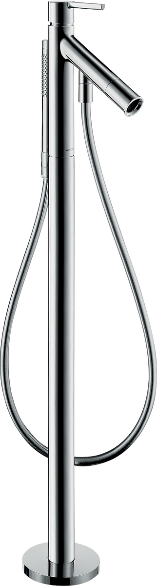 HANSGROHE AXOR Starck Einhebel-Wannenmischer bodenstehend mit Hebelgriff #10455000 - Chrom
