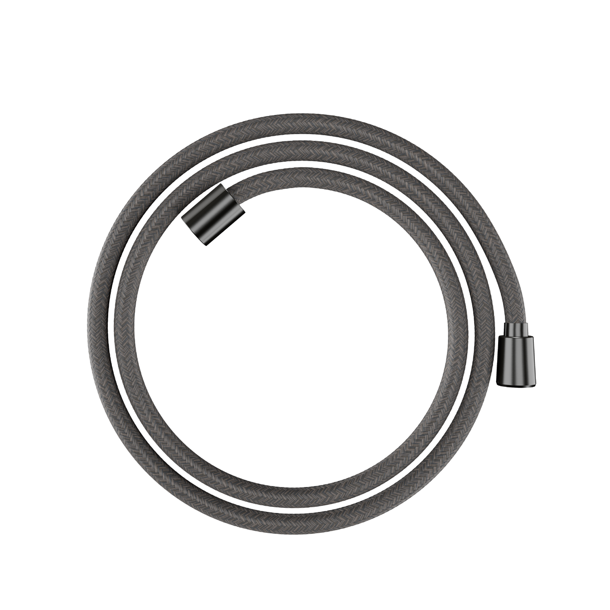 HANSGROHE Designflex Textilbrauseschlauch 160 cm #28260340 - Brushed Black Chrome