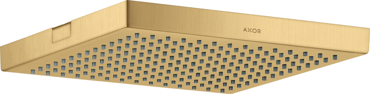 HANSGROHE AXOR ShowerSolutions Kopfbrause 240/240 1jet Deckenintegriert #10924250 - Brushed Gold Optic